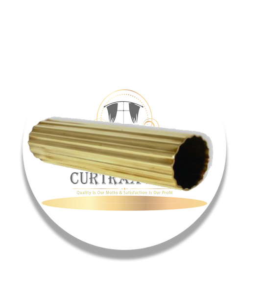 Reeded Brass Tube