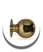 "1970" Plain Ball Finial