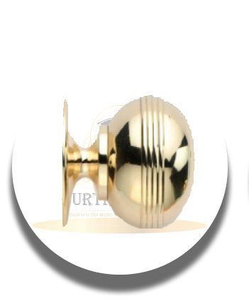 "1990" Reeded Ball Finial