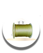 Gold Polyester Cord 200m Reel