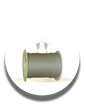 White Polyester Cord 200m Reel